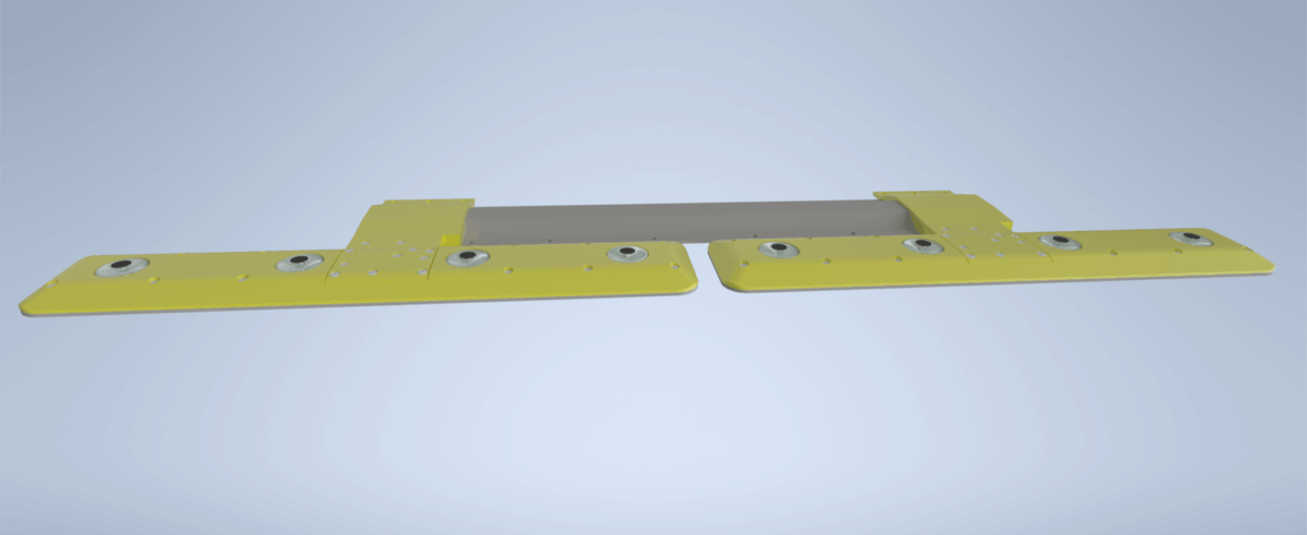 TDPM segment light for CAP437 heliport - double segment light